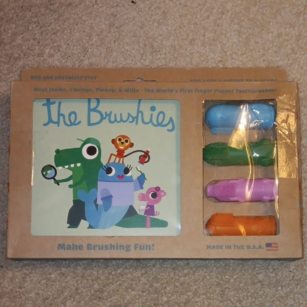 The Brushies Finger Puppet Toothbrushes